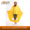 Best selling raincoats,wholesale popular hooded ladies yellow poncho raincoat